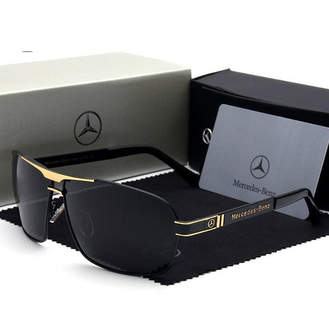 New Mercedes Benz sunglasses fashion men's UV400 sunglasses driving polarized glasses support wholesale