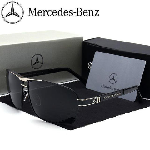New Mercedes Benz sunglasses fashion men's UV400 sunglasses driving polarized glasses support wholesale