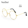 NerZhul eyeglasses Frame clear lens glasses round fake glasses spectacles optical glasses frame transparent