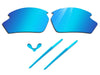 Glintbay Polarized Lenses Replacement and Rubber Nosepads and Earsocks for Rudy Project Rydon Sunglasses-Multiple Colors