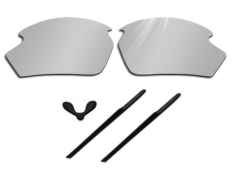 Glintbay Polarized Lenses Replacement and Rubber Nosepads and Earsocks for Rudy Project Rydon Sunglasses-Multiple Colors