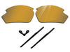 Glintbay Polarized Lenses Replacement and Rubber Nosepads and Earsocks for Rudy Project Rydon Sunglasses-Multiple Colors
