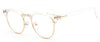 2019 Half Metal Women Glasses Frame Men Eyeglasses Frame Vintage SquareClear Glasses Optical Spectacle Frame spectacles