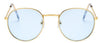 2018 New Designer Woman Glasses Optical Frames Metal Round Glasses Frame Clear lens Eyeware Black Silver Gold Eye Glass