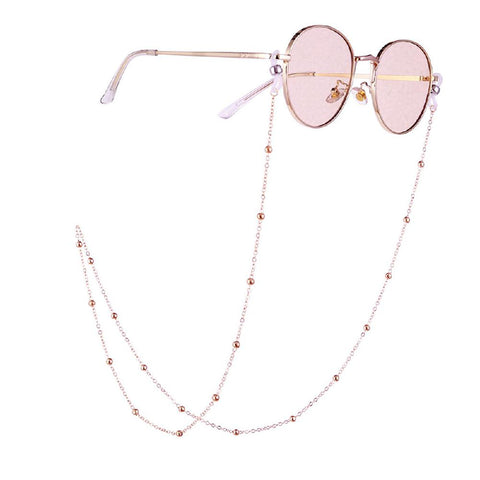 2019 New Fashion Eye Glasses Sunglasses beading Vintage Chain Holder Lanyard Necklace Sunglasses Necklace Eyeglass Lanyard Strap