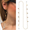2019 New Fashion Eye Glasses Sunglasses beading Vintage Chain Holder Lanyard Necklace Sunglasses Necklace Eyeglass Lanyard Strap