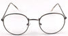 2018 New Designer Woman Glasses Optical Frames Metal Round Glasses Frame Clear lens Eyeware Black Silver Gold Eye Glass