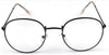 2018 New Designer Woman Glasses Optical Frames Metal Round Glasses Frame Clear lens Eyeware Black Silver Gold Eye Glass