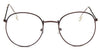 2018 New Designer Woman Glasses Optical Frames Metal Round Glasses Frame Clear lens Eyeware Black Silver Gold Eye Glass