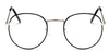 2018 New Designer Woman Glasses Optical Frames Metal Round Glasses Frame Clear lens Eyeware Black Silver Gold Eye Glass